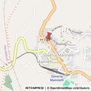 Mappa Piazza Colonnello Bonini, 12, 88049 Soveria Mannelli, Catanzaro (Calabria)