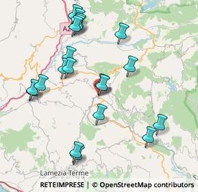 Mappa Strada Statale 19 delle Calabrie, 88049 Soveria Mannelli CZ, Italia (9.255)