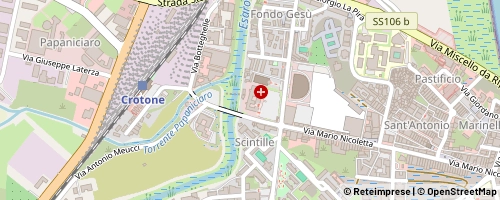 Mappa Crotone