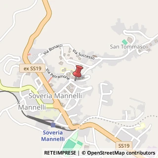 Mappa Via Dottore Cimino, 37, 88049 Soveria Mannelli, Catanzaro (Calabria)