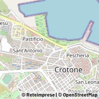 Karte Crotone
