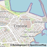 Kaart Crotone