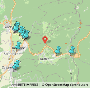 Mappa Unnamed Road, 38010 Sarnonico TN, Italia (2.42083)