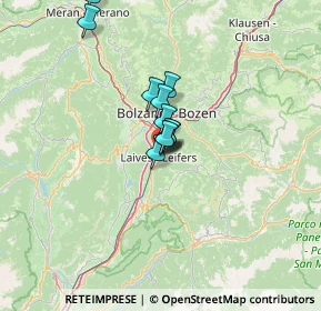 Mappa Via Fritz Broger, 39055 Laives BZ, Italia (8.06818)