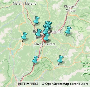 Mappa Via Fritz Broger, 39055 Laives BZ, Italia (9.26733)