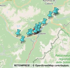 Mappa Vicolo Col Contras, 32044 Pieve di Cadore BL, Italia (4.61571)