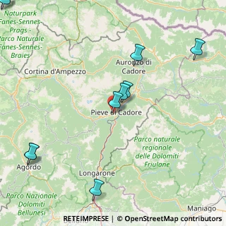 Mappa Vicolo Col Contras, 32044 Pieve di Cadore BL, Italia (24.03545)