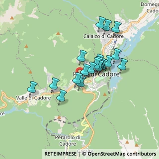 Mappa Vicolo Col Contras, 32044 Pieve di Cadore BL, Italia (1.422)