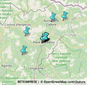 Mappa Piazzale Martiri della Libertà, 32044 Pieve di Cadore BL, Italia (6.01)