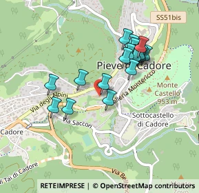 Mappa Piazzale Martiri della Libertà, 32044 Pieve di Cadore BL, Italia (0.4005)