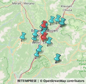 Mappa Via Dante, 39055 Laives BZ, Italia (10.19632)