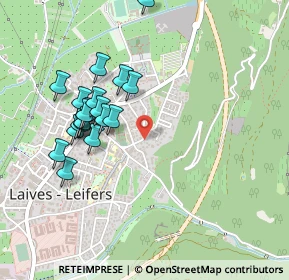 Mappa Via Dante, 39055 Laives BZ, Italia (0.4505)