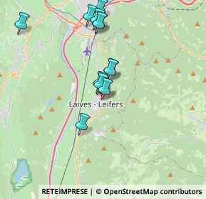 Mappa Via Dante, 39055 Laives BZ, Italia (3.45083)