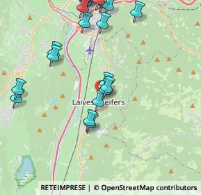 Mappa Via Kennedy, 39055 Laives BZ, Italia (4.57)