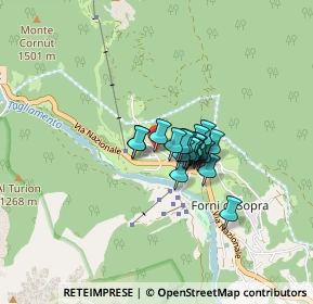 Mappa Via Chianeit, 33024 Forni di Sopra UD, Italia (0.4525)
