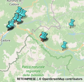 Mappa Via Chianeit, 33024 Forni di Sopra UD, Italia (9.383)