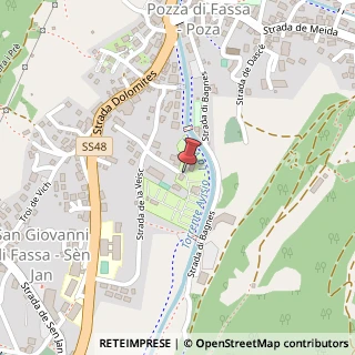 Mappa Strada De Pucia, N°4, 38036 Pozza di Fassa, Trento (Trentino-Alto Adige)