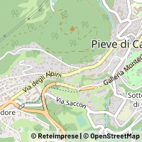 Kort Pieve di Cadore