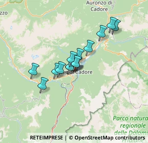 Mappa Vicolo dei Galli, 32044 Pieve di Cadore BL, Italia (4.61643)