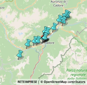 Mappa Vicolo dei Galli, 32044 Pieve di Cadore BL, Italia (4.76118)