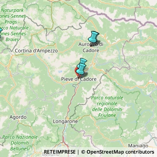 Mappa Piazza Tiziano, 32044 Pieve di Cadore BL, Italia (30.04385)