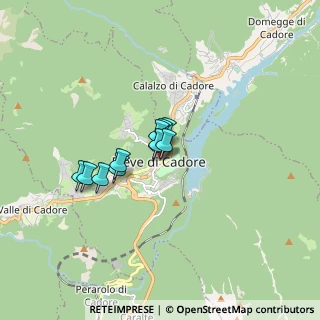 Mappa Corte del gallo, 32044 Pieve di Cadore BL, Italia (0.94545)