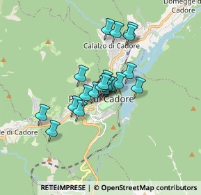 Mappa Via Col Contras, 32044 Pieve di Cadore BL, Italia (1.116)