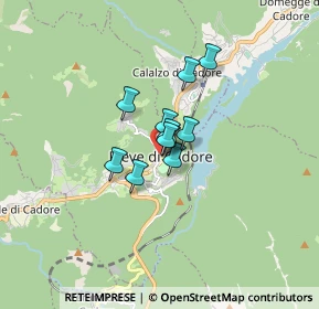 Mappa Galleria Centro, 32044 Pieve di Cadore BL, Italia (0.82273)