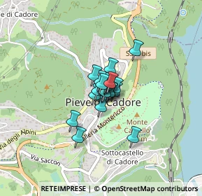 Mappa Piazza Municipio, 32044 Pieve di Cadore BL, Italia (0.1685)