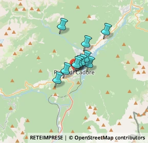 Mappa Via Col Contras, 32044 Pieve di Cadore BL, Italia (2.41273)