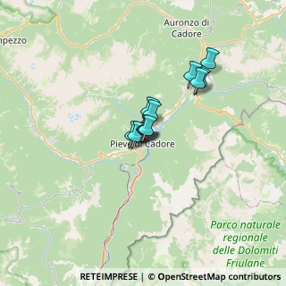 Mappa Via Don N. Talamini, 32044 Pieve di Cadore BL, Italia (3.92455)