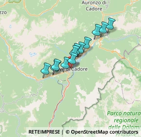 Mappa Via Gradinata, 32044 Pieve di Cadore BL, Italia (4.63167)