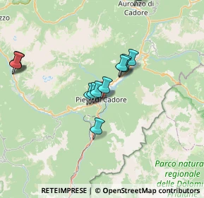 Mappa Via Don N. Talamini, 32044 Pieve di Cadore BL, Italia (6.62538)
