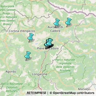 Mappa Via Don N. Talamini, 32044 Pieve di Cadore BL, Italia (6.02417)