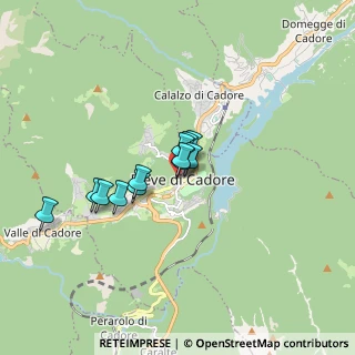 Mappa Vittorio Veneto, 32044 Pieve di Cadore BL, Italia (1.08833)
