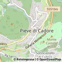 Kort Pieve di Cadore