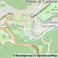 Karta Pieve di Cadore