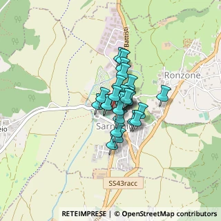 Mappa Via S. Lorenzo, 38011 Sarnonico TN, Italia (0.20714)