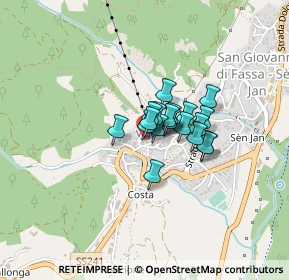 Mappa Strada de Col de Mè, 38039 Vigo di Fassa TN, Italia (0.21)