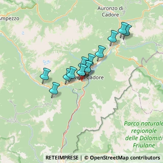 Mappa SS 51 di Alemagna, 32044 Pieve di Cadore BL, Italia (4.84357)