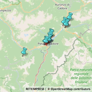 Mappa SS 51 di Alemagna, 32044 Pieve di Cadore BL, Italia (5.11083)
