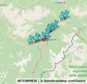 Mappa Strada Statale, 32044 Pieve di Cadore BL, Italia (4.47)