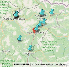Mappa Strada Statale, 32044 Pieve di Cadore BL, Italia (16.0425)