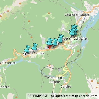 Mappa Via Cortina, 32044 Pieve di Cadore BL, Italia (1.48154)