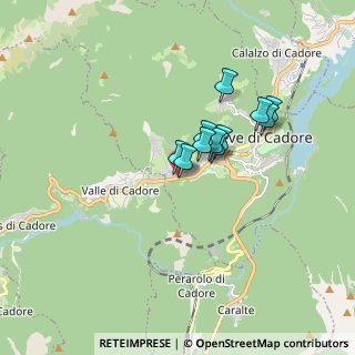 Mappa Via Cortina, 32044 Pieve di Cadore BL, Italia (1.16818)