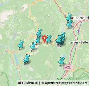 Mappa Maso Giordani, 38010 Ruffré-Mendola TN, Italia (6.3325)