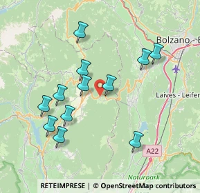 Mappa Maso Giordani, 38010 Ruffré-Mendola TN, Italia (7.26417)