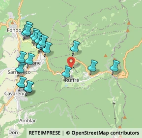 Mappa Maso Giordani, 38010 Ruffré-Mendola TN, Italia (2.2305)