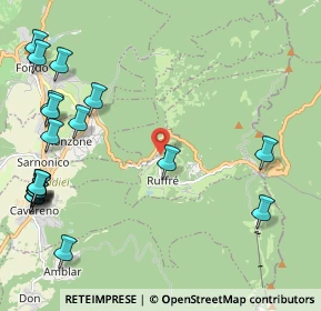 Mappa Maso Giordani, 38010 Ruffré-Mendola TN, Italia (2.9225)