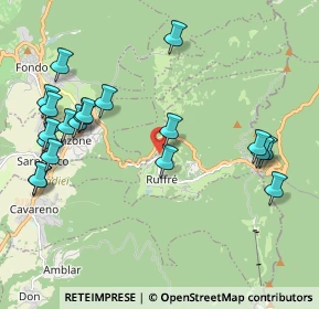 Mappa Maso Giordani, 38010 Ruffré-Mendola TN, Italia (2.323)